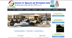 Desktop Screenshot of ird-india.com